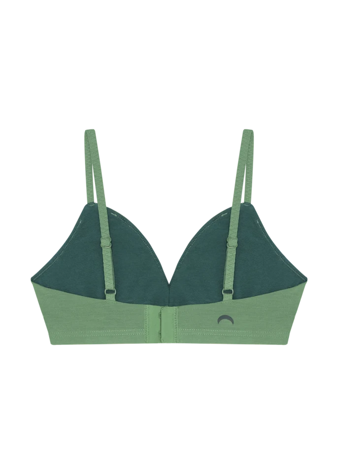 Huha Mineral Triangle Bra-Limited Edition Thyme and Merlot