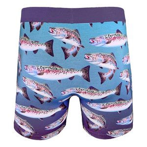 Good Luck Undies Rainbow Trout Boxer Brief