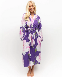 CyberJammies Valentina Floral Print Robe-L and XL