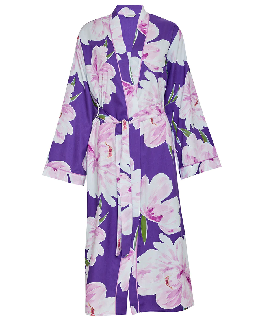 CyberJammies Valentina Floral Print Robe-L and XL