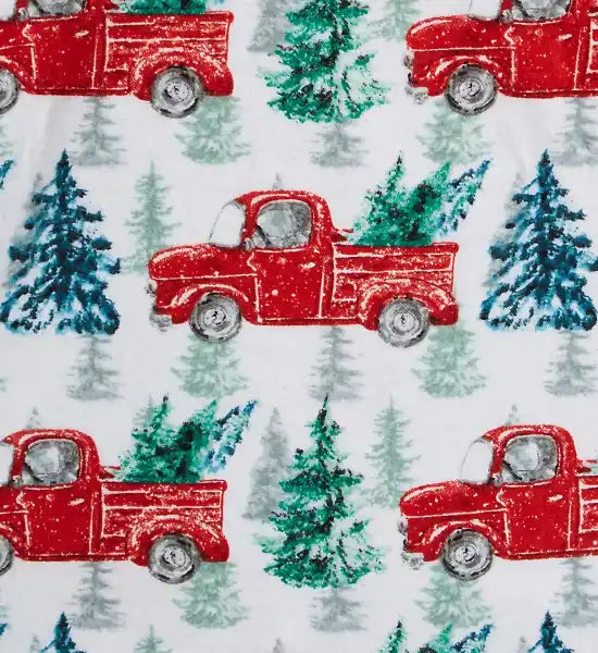 Kayanna Christmas Truck Flannel Pajama