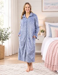 Patricia Plush  Zip Robe 48"