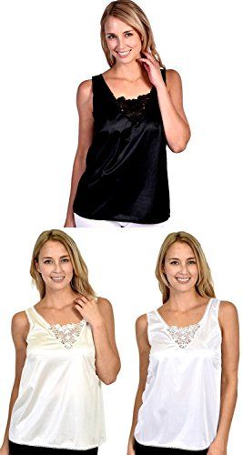 Patricia Nylon and Lace Camisole