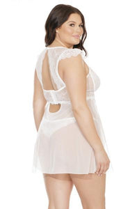 Coquette Lace Babydoll and Thong