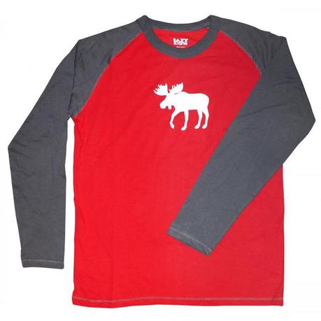 LazyOne Moose Faire Isle Long Sleeve Top