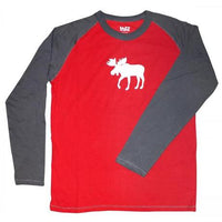 LazyOne Moose Faire Isle Long Sleeve Top