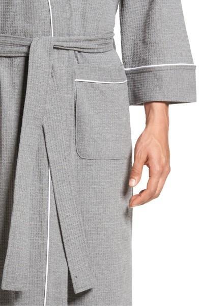 Majestic Waffle Kimono Robe