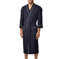 Majestic Waffle Kimono Robe