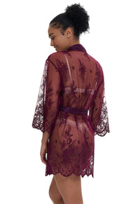 Rya Darling Robe-Aubergine
