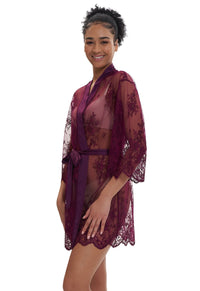 Rya Darling Robe-Aubergine