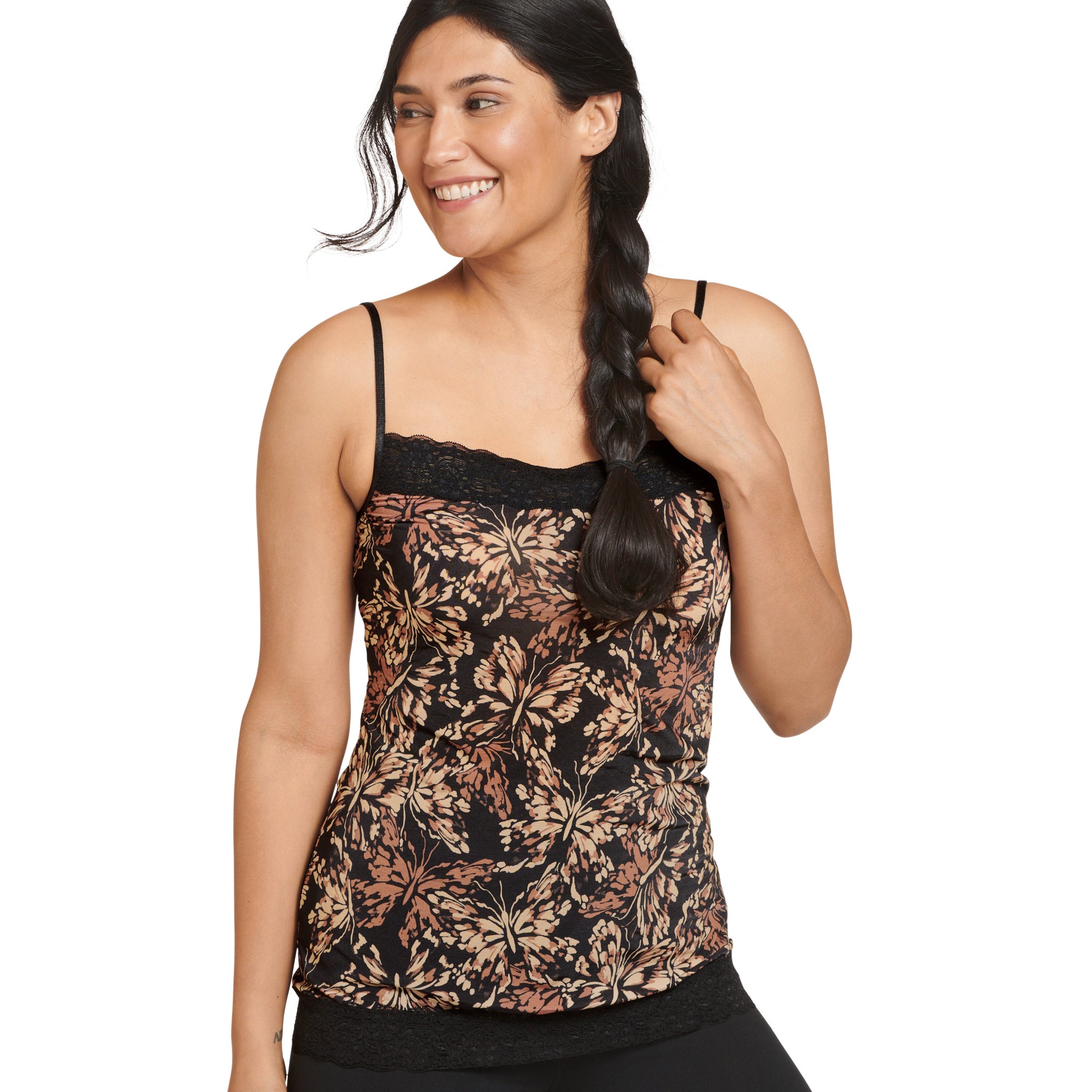 Jockey No Line Promise Modal Camisole with Lace – Indulge Boutique