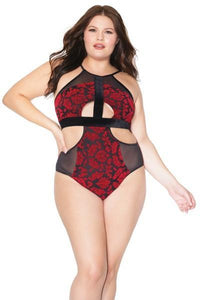 Coquette Velvet Teddy