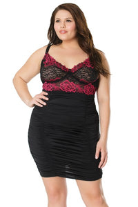 Coquette Ruched Chemise