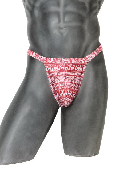 Coquette Men's Festive Thong