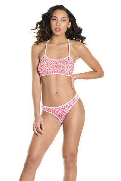 Coquette Valentine Bra and Panty Set