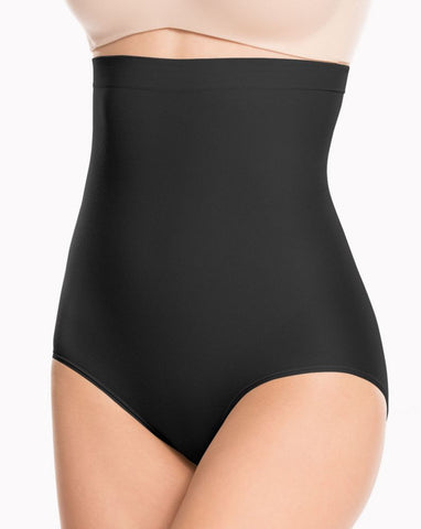 SPANX Brown high-waisted shaping thong - ESD Store fashion