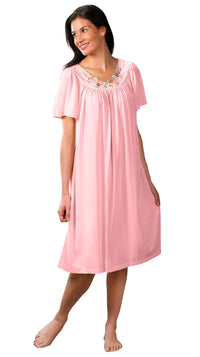Shadowline Short Sleeve Nightgown