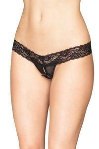 Coquette Crotchless Thong
