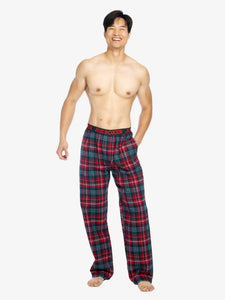 Joe Boxer Flannel Pant-Green/Red Plaid-XL only