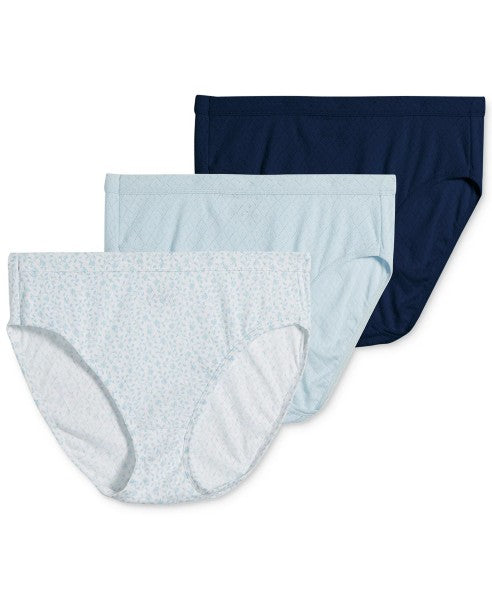 Jockey Elance Cotton Breathe Comfort French Cut-3 Pk