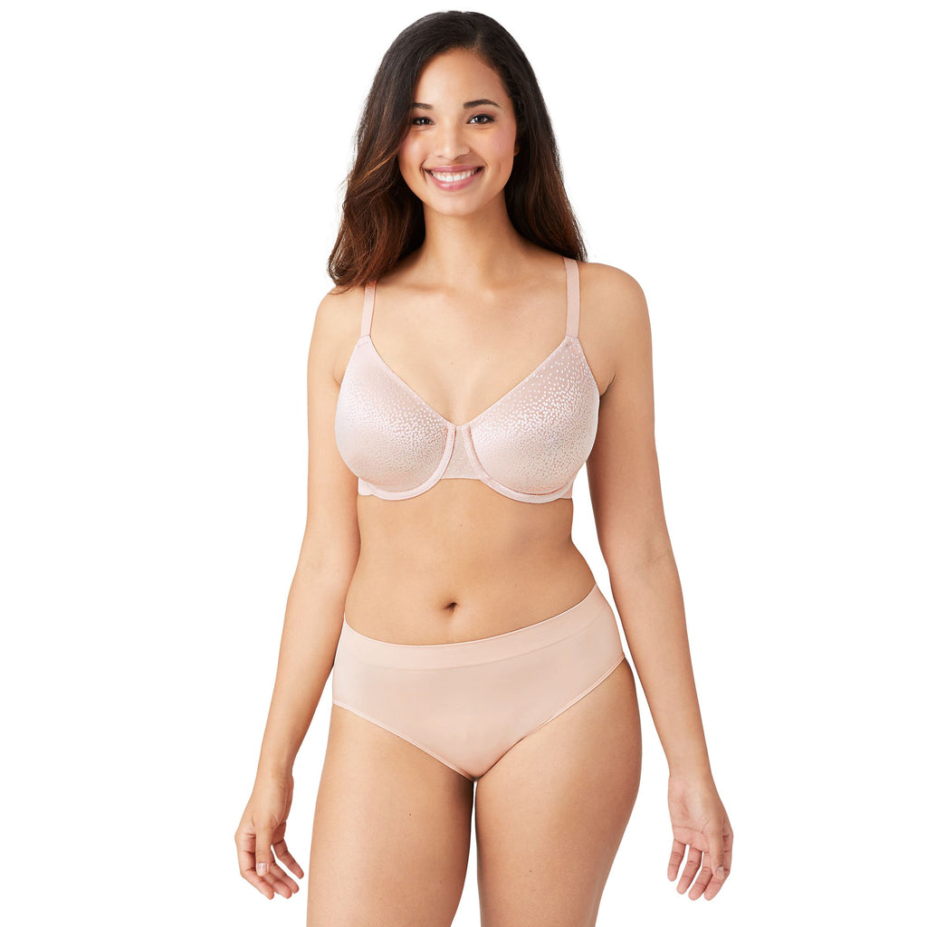 Wacoal Back Appeal Underwire Bra-Rose Dust – Indulge Boutique