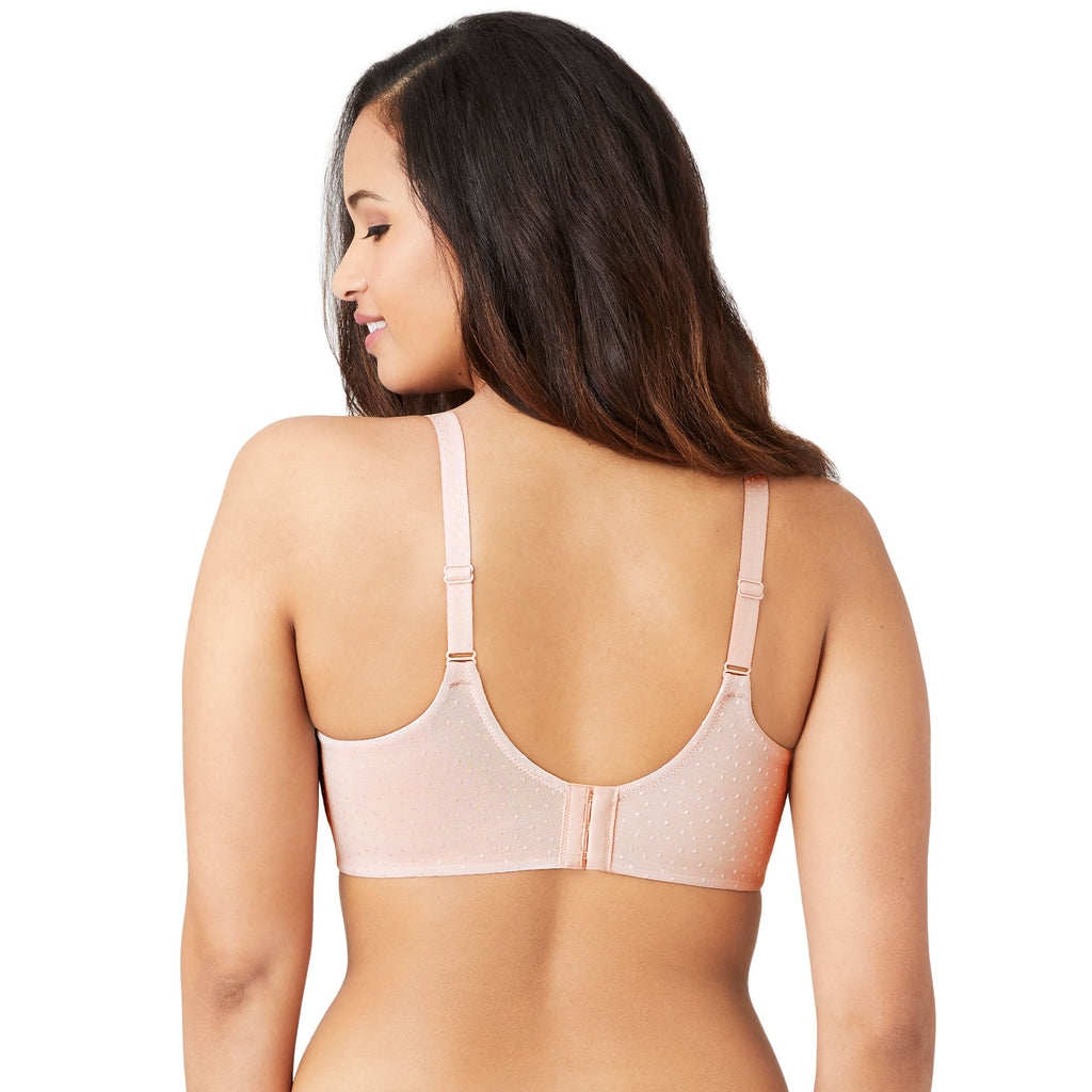 Wacoal Back Appeal Underwire Bra-Rose Dust – Indulge Boutique