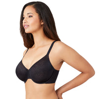 Wacoal Back Appeal Underwire Bra-Black
