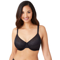 Wacoal Back Appeal Underwire Bra-Black