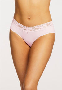 Montelle Microfiber and Lace Hipster