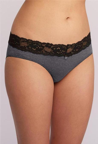 Montelle Microfiber and Lace Hipster-XXL only