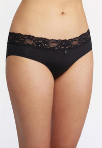 Montelle Microfiber and Lace Hipster