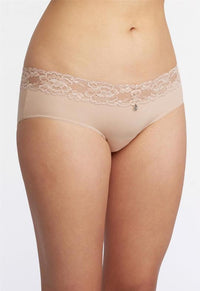 Montelle Microfiber and Lace Hipster