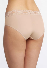 Montelle Microfiber and Lace Hipster