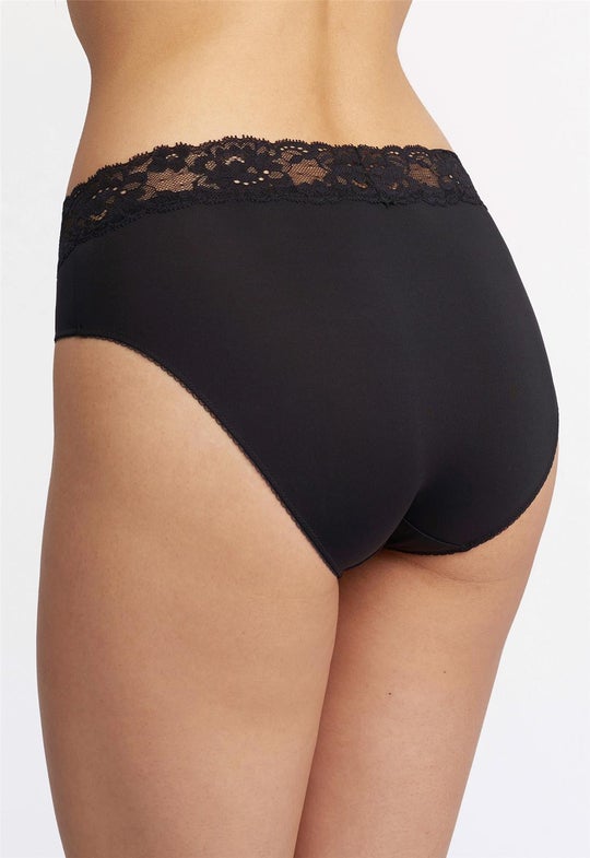 Montelle Microfiber and Lace Brief