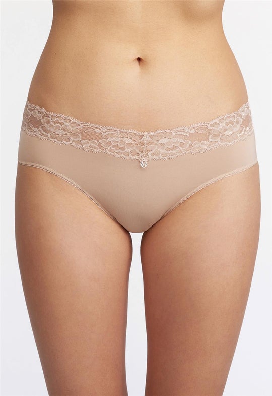 Montelle Microfiber and Lace Brief