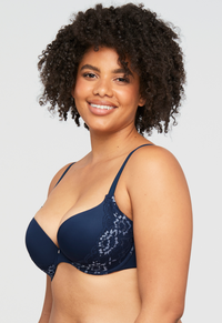 Montelle Allure Light Push Up Bra-Gemstone
