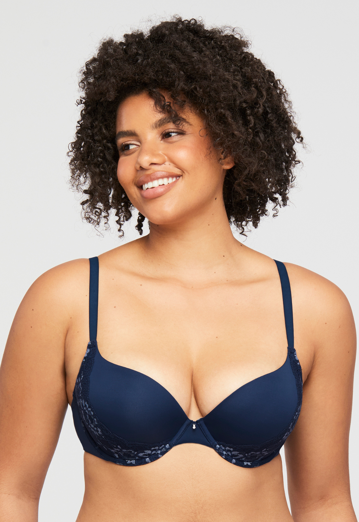 Montelle Allure Light Push Up Bra-Gemstone