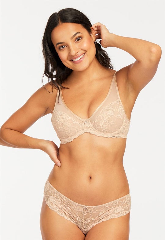 Montelle Unlined High Apex Grace Bra