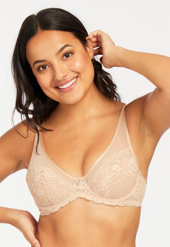 Montelle Unlined High Apex Grace Bra