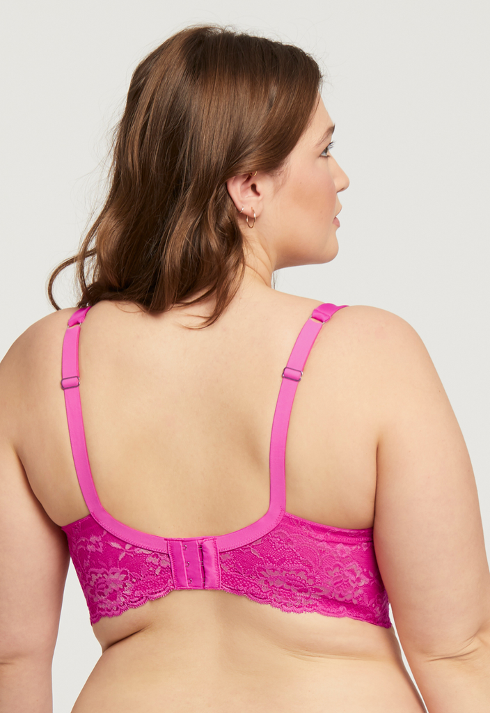 Montelle Lace Cheeky Boyshort in Watermelon - Busted Bra Shop