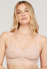 Montelle Lace Bralette-Champagne
