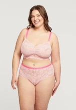 Montelle Pillow Talk Lace High Waist Panty