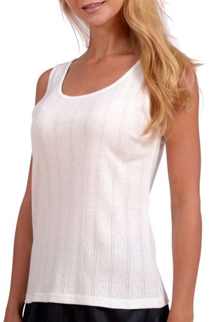 Patricia Cotton Pointelle Ribbed Camisole