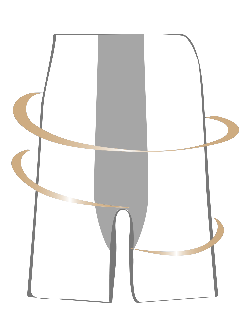 Body Hush Wonder Woman High Waist Short