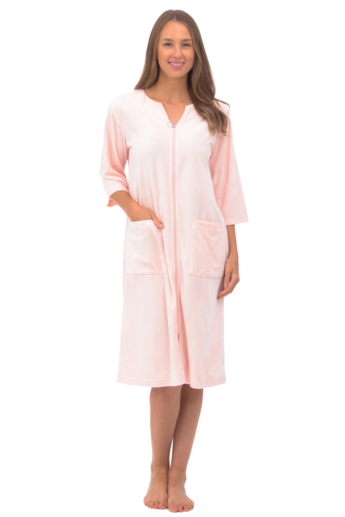 Patricia Velour Zip robe-Small only