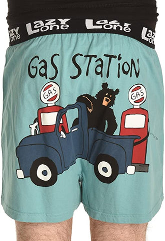 LazyOne Gas Station Boxer