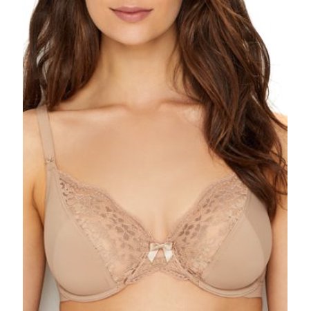 Deagia Clearance Comfort with Lace Demi Bra Daily Ladies Traceless