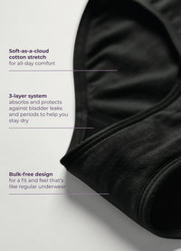 Jockey Worry Free Absorbency Hipster