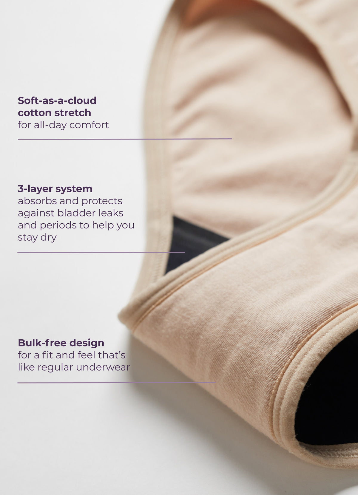 Jockey Worry Free Absorbency Hipster