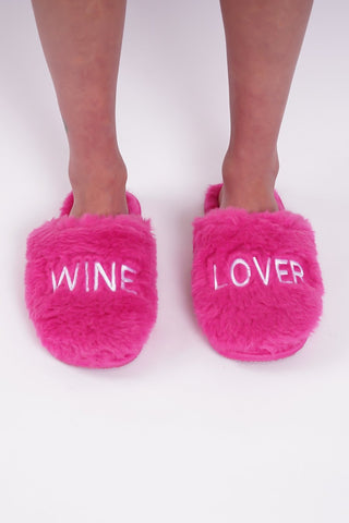 LA Trading Co. Bel Air Wine Lover Slippers-M/L only